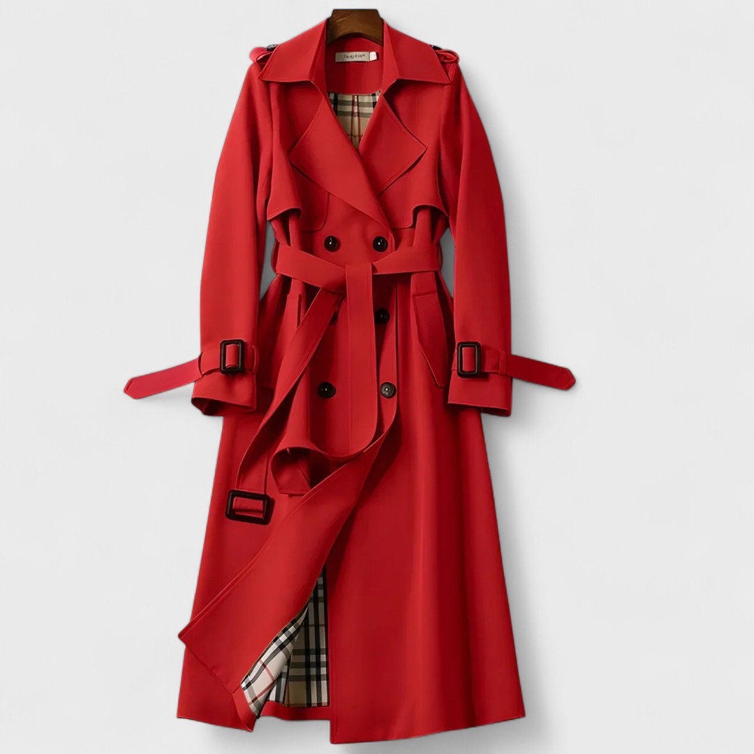 Leona | Elegancki trencz o ponadczasowym stylu