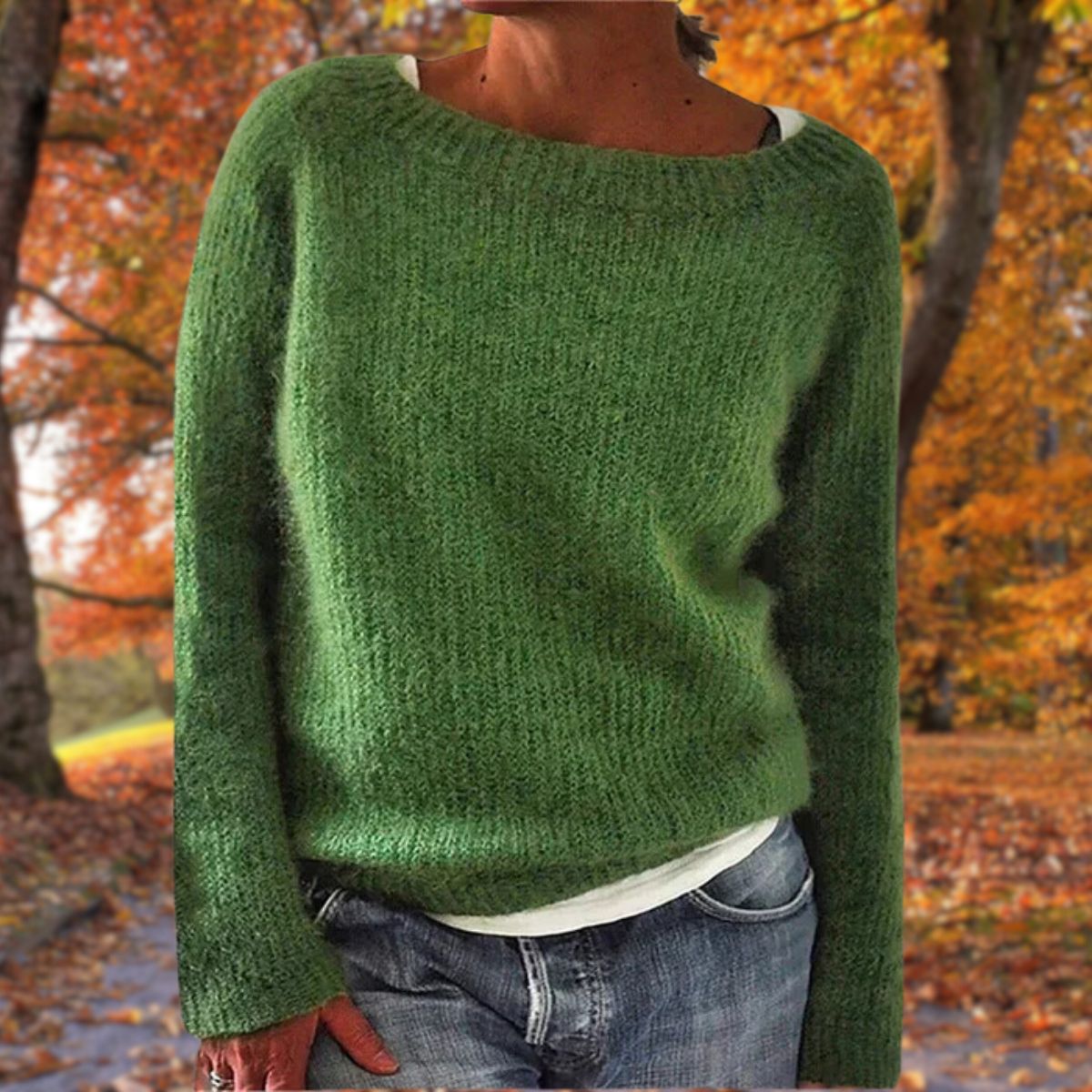 LIETTA | Elegancki klasyczny sweter