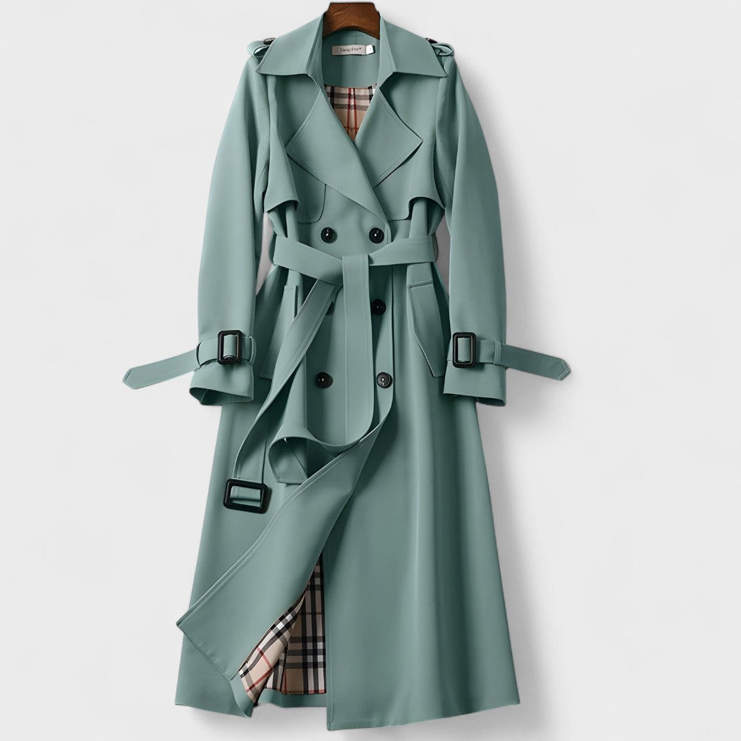 Leona | Elegancki trencz o ponadczasowym stylu