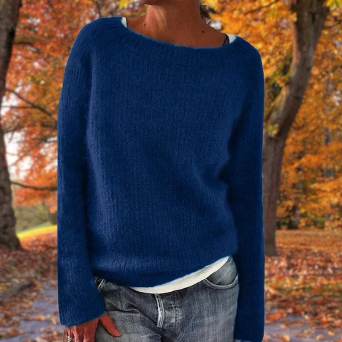 LIETTA | Elegancki klasyczny sweter