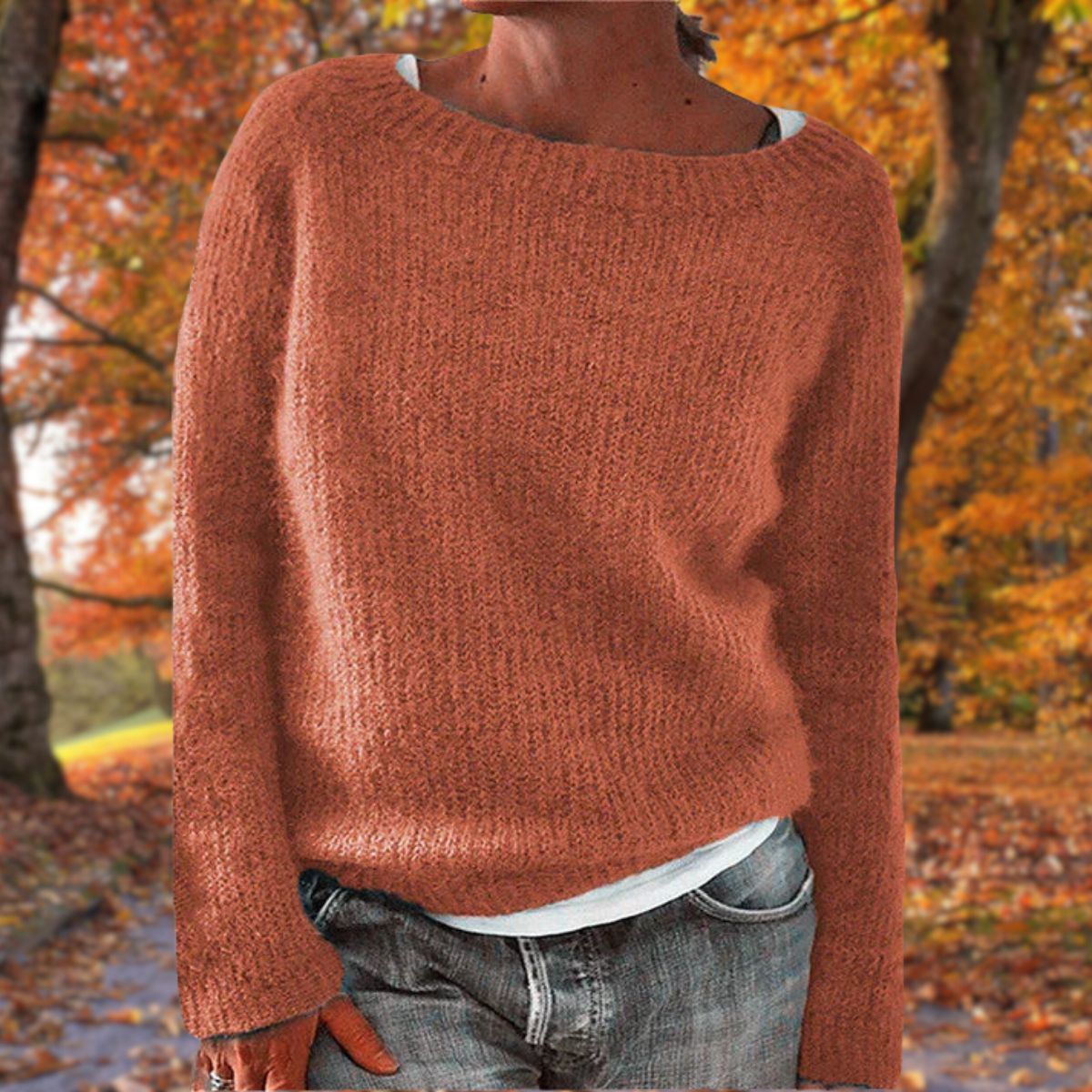 LIETTA | Elegancki klasyczny sweter