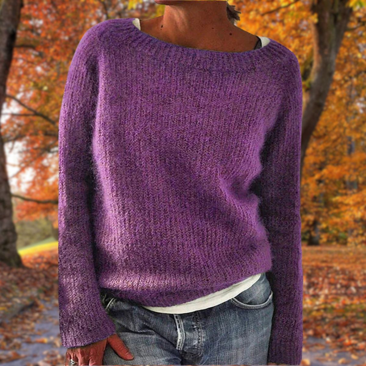 LIETTA | Elegancki klasyczny sweter