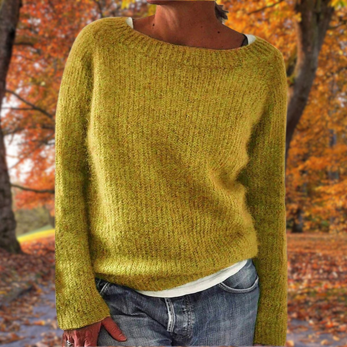 LIETTA | Elegancki klasyczny sweter