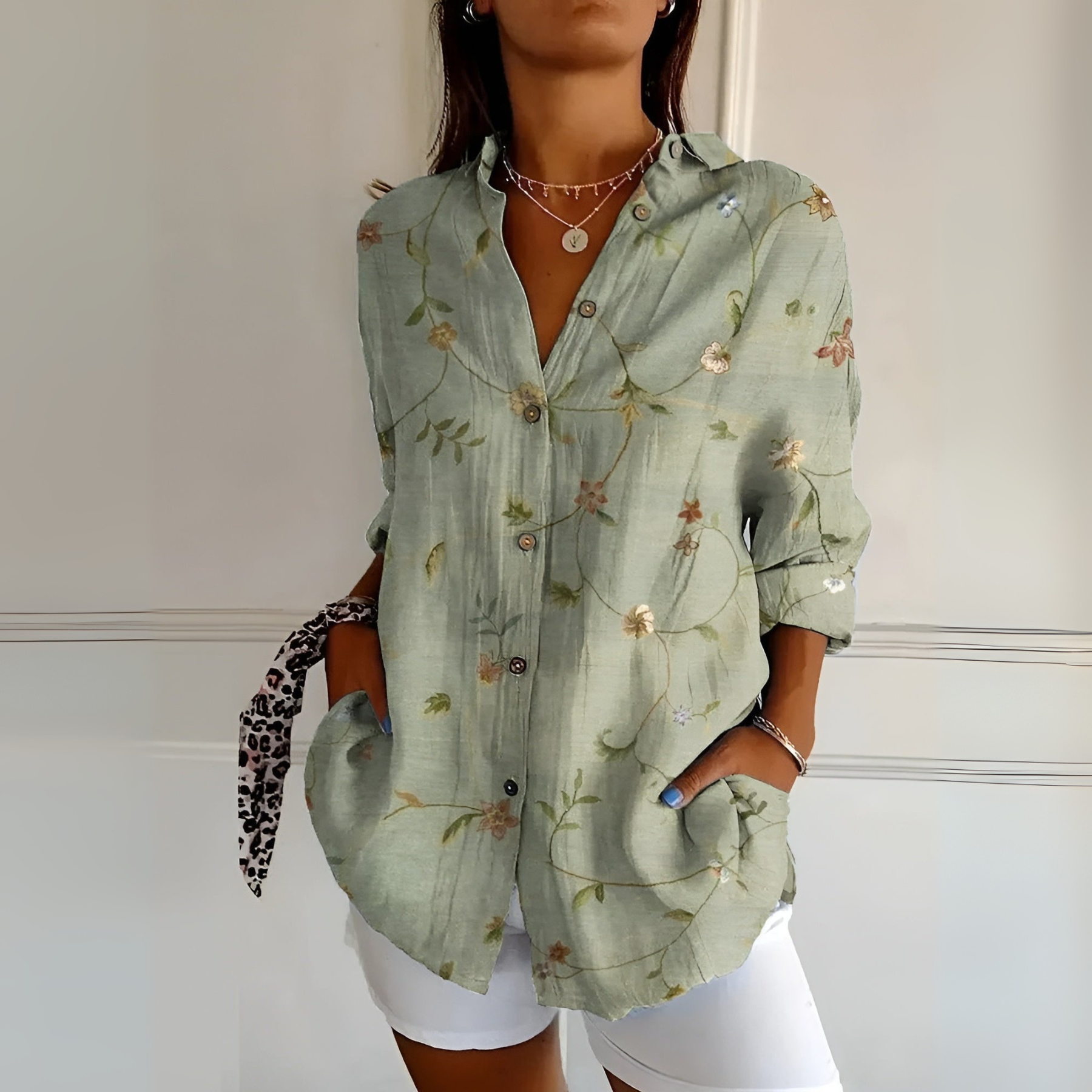 Maia | Kwiatowa Bluzka Letnia