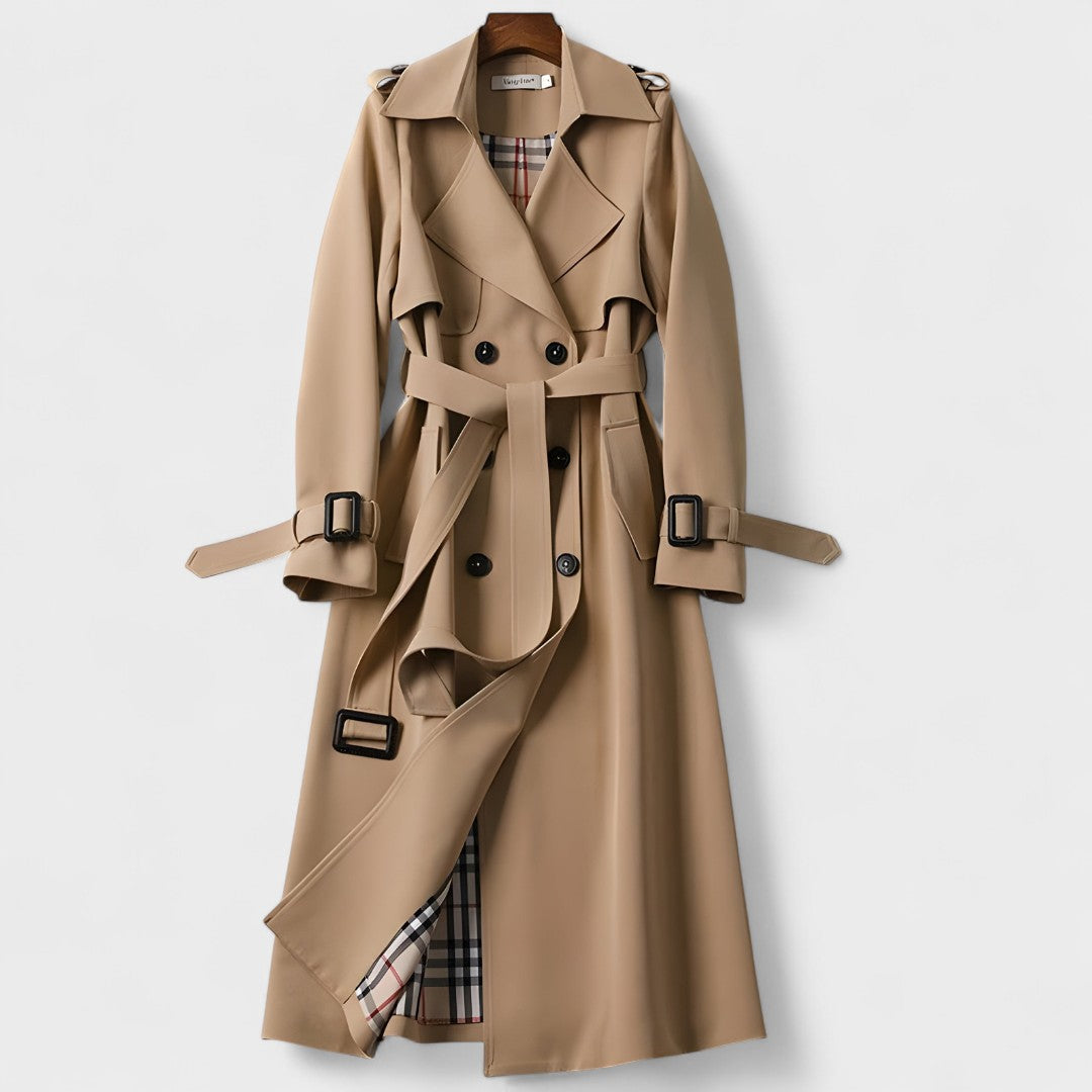 Leona | Elegancki trencz o ponadczasowym stylu