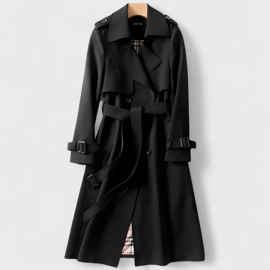 Leona | Elegancki trencz o ponadczasowym stylu