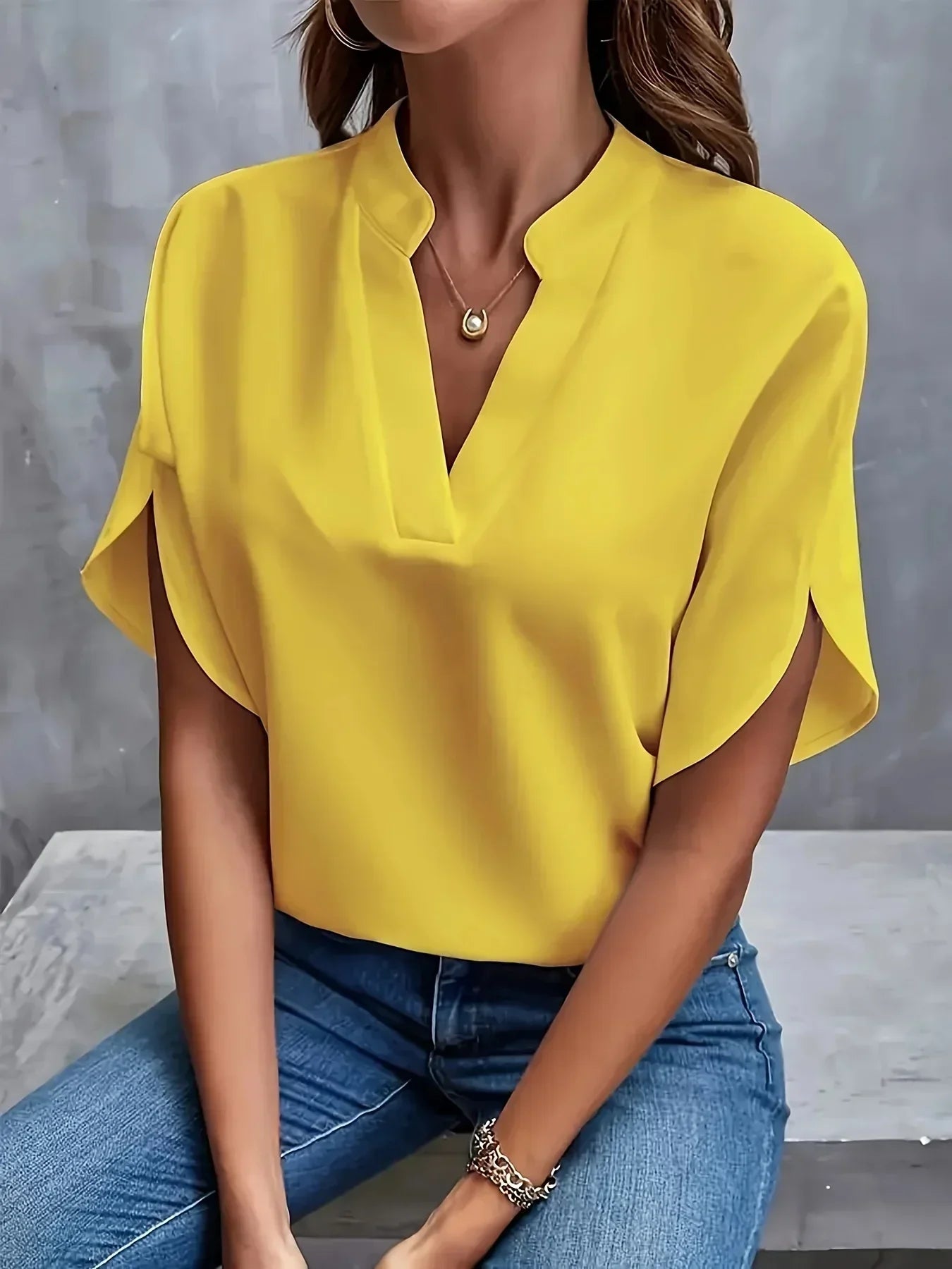Thalia™ | Wyszukana Bluzka z Dopasowanym Designem