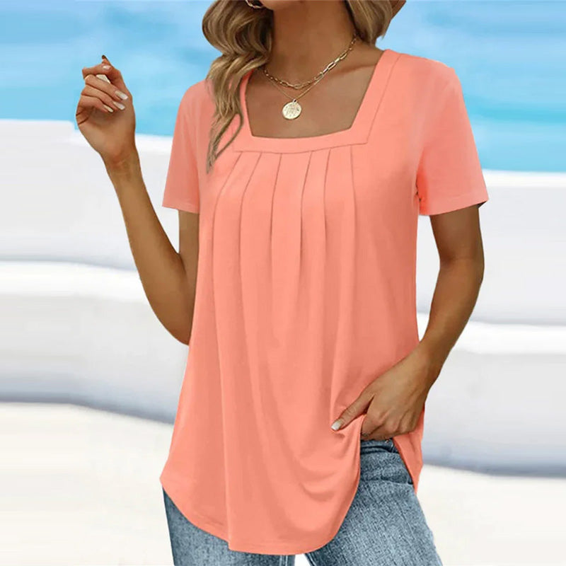 Brenda™ | Elegancka Bluzka z Faldami