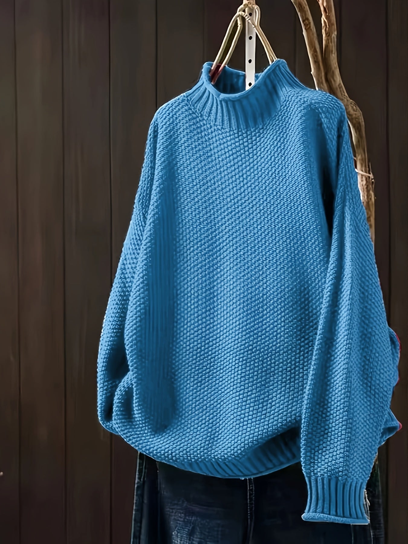 Pippa – Luźny sweter zimowy z długim rękawem