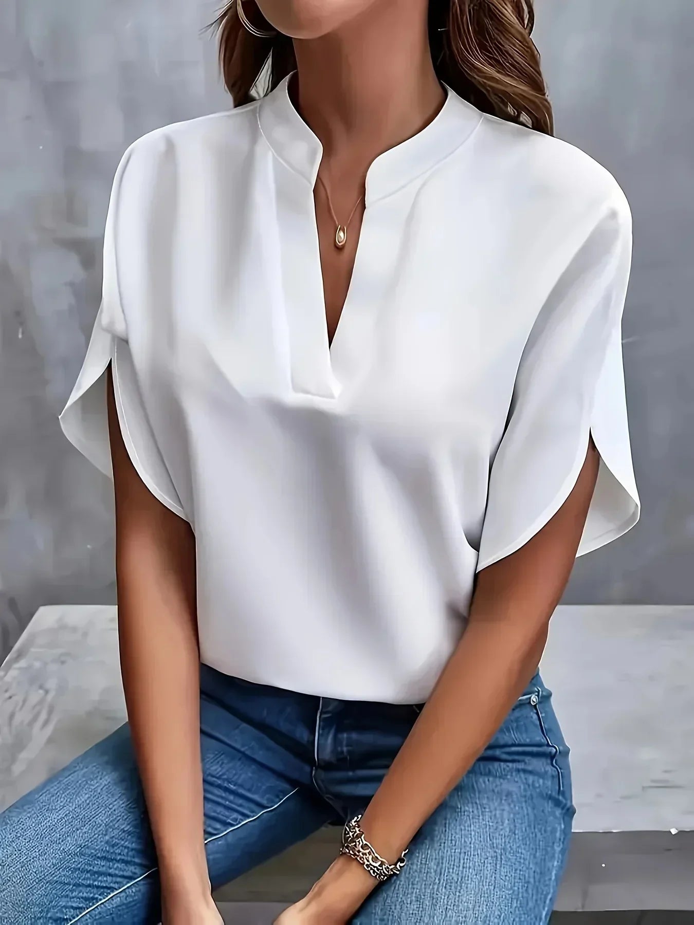 Thalia™ | Wyszukana Bluzka z Dopasowanym Designem