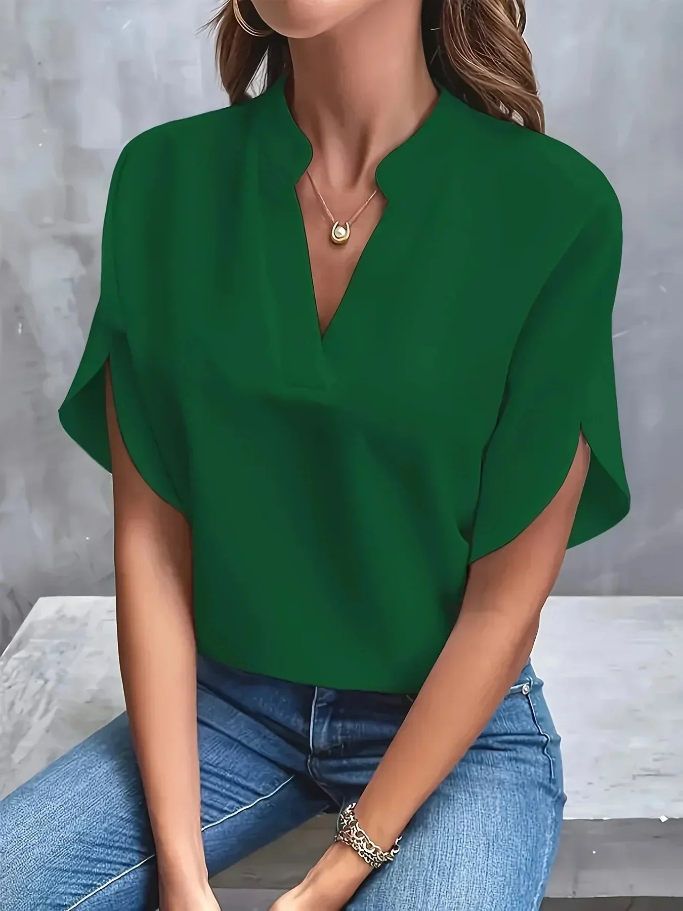 Thalia™ | Wyszukana Bluzka z Dopasowanym Designem