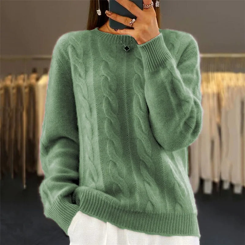 NINA | Ciepły Sweter Kaszmirowy