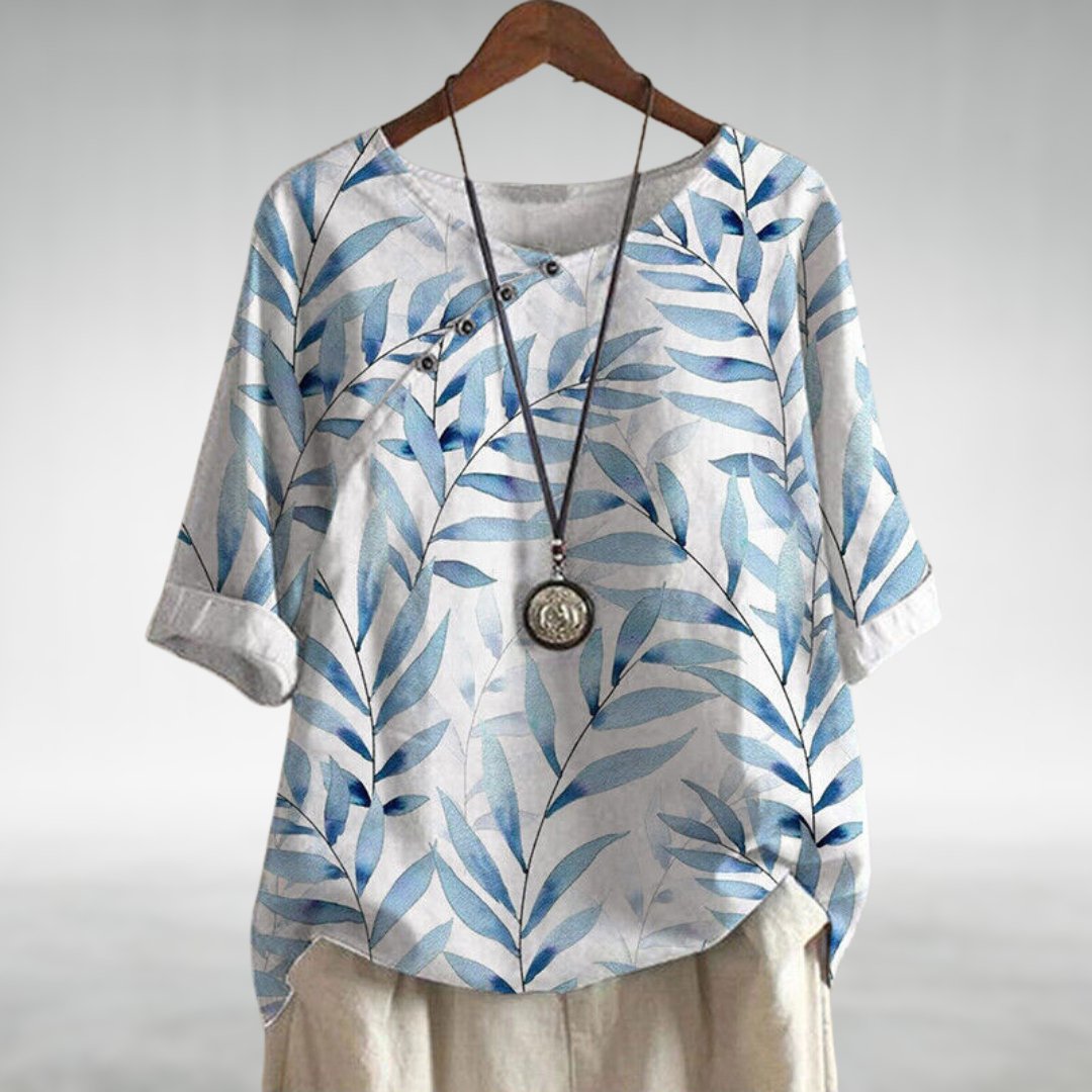 Toni™ | Elegancka Bluzka z Zabawowym Akcentem