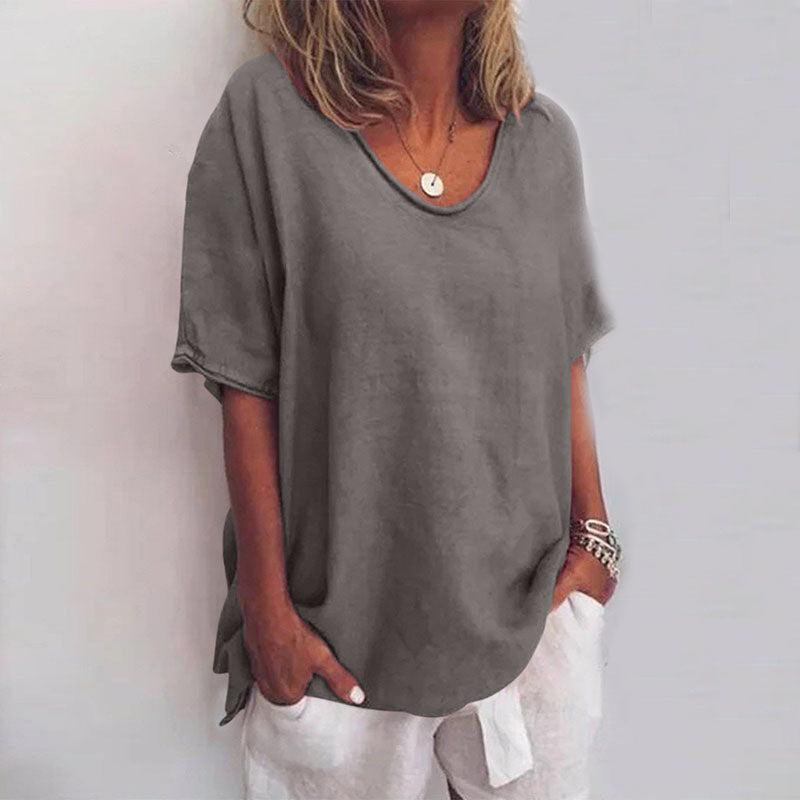 Camila | Stylowa, Luźna Bluzka Casual