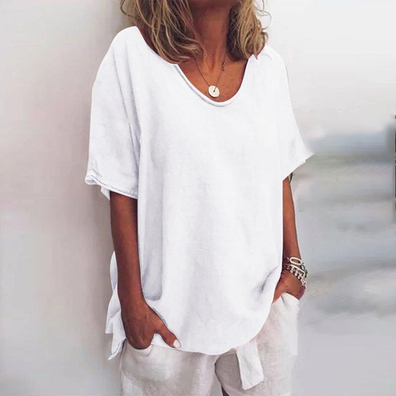 Camila | Stylowa, Luźna Bluzka Casual