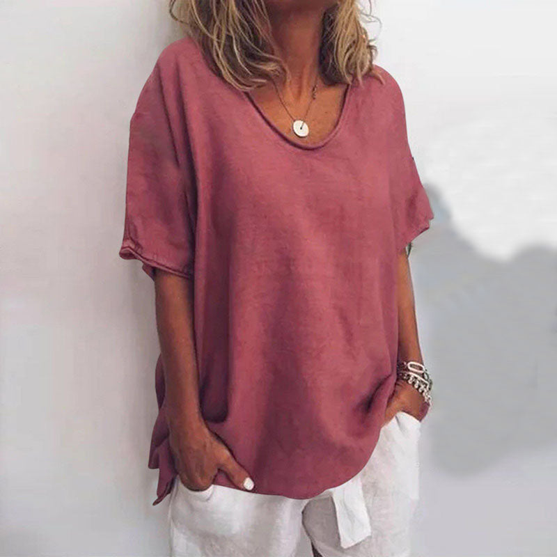 Camila | Stylowa, Luźna Bluzka Casual