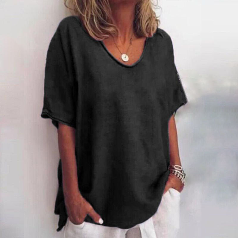 Camila | Stylowa, Luźna Bluzka Casual